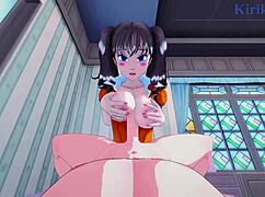 Diane and Elizabeth intense sex in POV hentai?