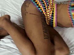 Black tgirls Ms Amiya's here to please - wanna see her strip and stroke?