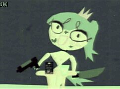 i milked those big boobs in the bunny femdom oops moment, 3d anime webcam.