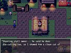 Tanned Natsuki in Hentai Game Ep 35 Pees and Soaks Pussy