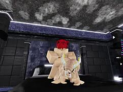 Blonde Succubus Enjoying Cat Boy's Hard Cock