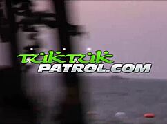 Tuktukpatrol Asian champ sucking and fucking big cocks.