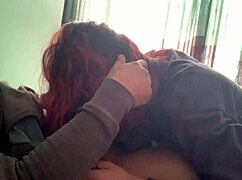 she dont realize im recording her sucking my big cock.