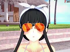 yor forger bikini pool sex pov spy x family genshin impact fantasyking3