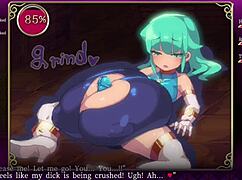 i’m hooked on this sexy succubus mage kanade in futanari dungeon quest