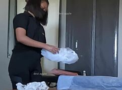 happy ending massage leads to intense cumming 😏