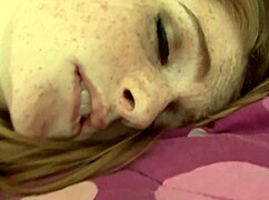 sexy redhead teases and masturbates in stockings. wanna watch?