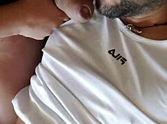 Latino Gays Lick Ass and Go Bareback with Thick Cum in Mouth.