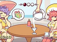 Cheffe Takes HUGE Futa Cock in Wild Hentai Game