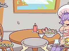 Cheffe Takes HUGE Futa Cock in Wild Hentai Game