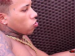 naughty kitten fucks the tattooed guy