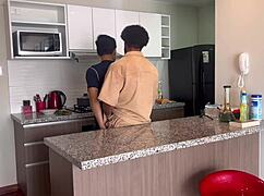 Bartender Pounds Curious Straight Client in Hardcore Anal Scene