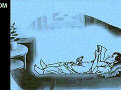 back in the day, this vintage erotic animation captured raw fantasy.