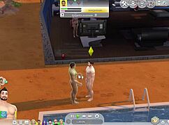 Straight Sim Boldly Succumbs To Gay Temptation In Cartoon