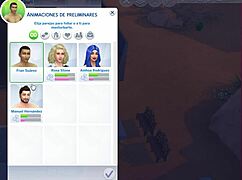 Straight Sim Boldly Succumbs To Gay Temptation In Cartoon