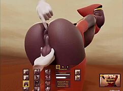 I’m banging this hot moreno in wild anal action 😜