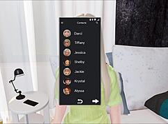 In this 3d anime, her outfit gets ripped during the sexy game.