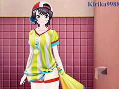 oozora subaru and nakiri ayame gettin creampied in hentai