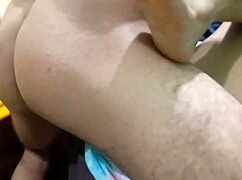 Indian muslim wife fucks husband in hardcore anal sex
