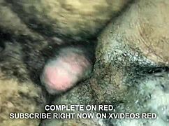 Loving View of Hairy Ass During Smashing