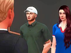 Personal Swing of seduction in 3D hentai preview