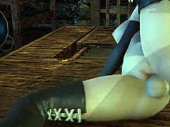 Intense sex with 2B in hardcore 3D porn animation