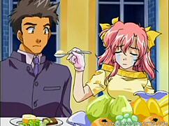 Anime blonde teen 18+ explores new adventures in the series