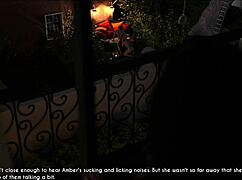 A blonde wife rides her mother-in-law in cowgirl blowjob