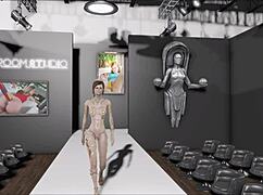 Fallout 4 Brunette Fashion In 3D