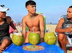 Fodendo O Safado Junto Do Meu Melhor Amigo With Double Penetration And Big Cock