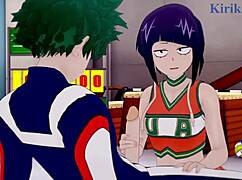Tsuyu Asui, Kyoka Jiro, Izuku Midoriya In Wild Sex! My Hero Academia Hentai Rocks!