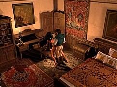 Flynn Feels Deep Emotions While Fucking Jasmine In Standing Sex Parody