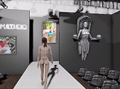 Fallout 4 Brunette Fashion In 3D