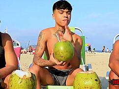 Fodendo O Safado Junto Do Meu Melhor Amigo With Double Penetration And Big Cock