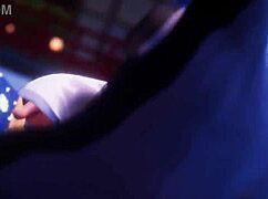 oh aqua from konosuba in hentai action!