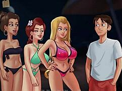 Summertime Saga 248 bent over for wild doggystyle!