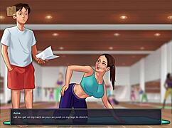 Summertime Saga 248 bent over for wild doggystyle!