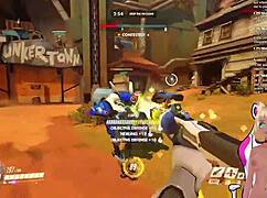 Lewdneko Spanked in Overwatch