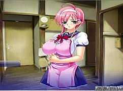 apartment of love ep 9 - watching through a peeping hole