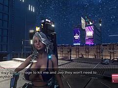 Aria genesis is in this hentai game where cuckolding sex cures her friend's issues.