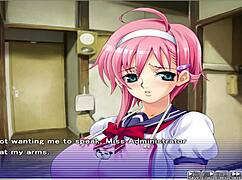 apartment of love ep 9 - watching through a peeping hole