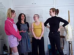 i'm so drawn to the naked backstage magic of blank canvas. seeing them turned to stone just hits me deep.