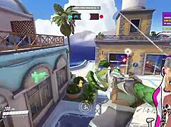 Lewdneko Spanked in Overwatch