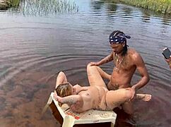 Beautiful nerd fucks interracial