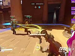 Lewdneko Spanked in Overwatch