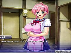 apartment of love ep 9 - watching through a peeping hole