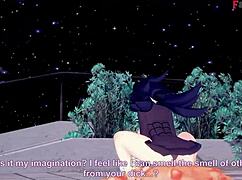 hex maniac trainer bangs hard in class. pokemon fantasy sex with full 3d action!