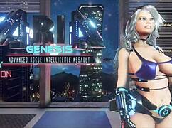 Aria genesis is in this hentai game where cuckolding sex cures her friend's issues.