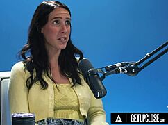 Up Close View of Cadence Lux in Passionate Solo Female Orgasm Scene