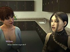 Bound in anime hentai game scenario